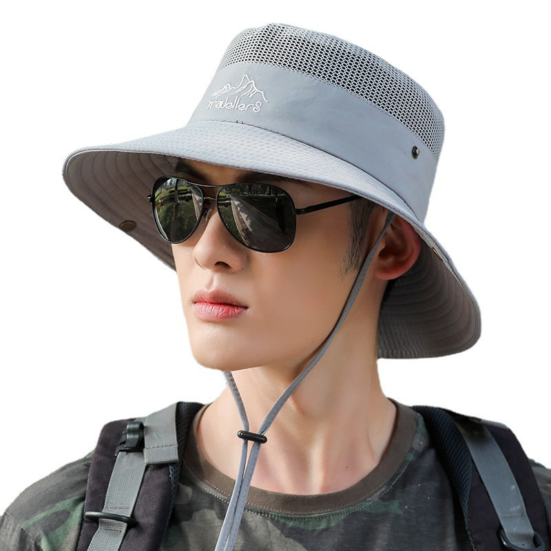 Wholesale Cotton Polyester Foldable Mesh Breathable Bucket Hat
