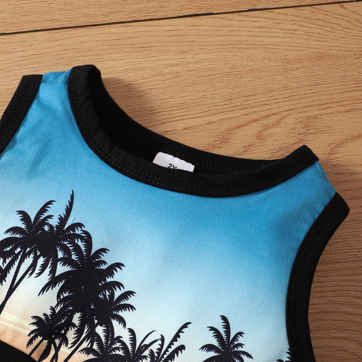 Wholesale Kids Vest Top + Yellow Shorts Cotton Set Baby Clothes