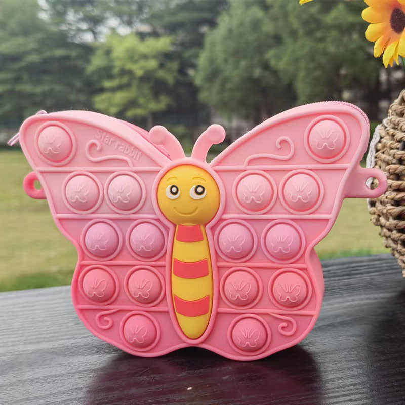 Bolsa De Silicona De Descompresión De Mariposa al por mayor