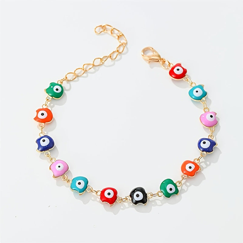 Venta al por mayor Pulsera De Aleación De Ojo De Diablo