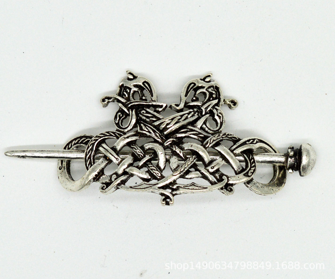 Wholesale Vintage Viking Hairpins Alloy Hair Clips