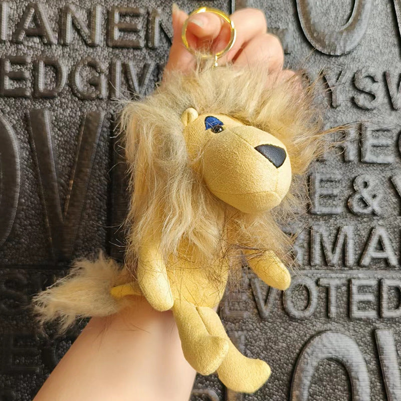 Wholesale Plush Lions Creative Key Chain