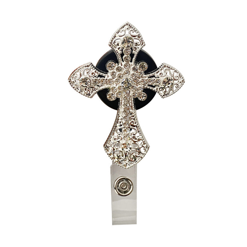 Wholesale Cute Cartoon Easy To Pull Telescopic Alloy Key Chain