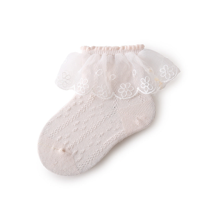 Calcetines transpirables finos para niños de verano 2023 de algodón al por mayor