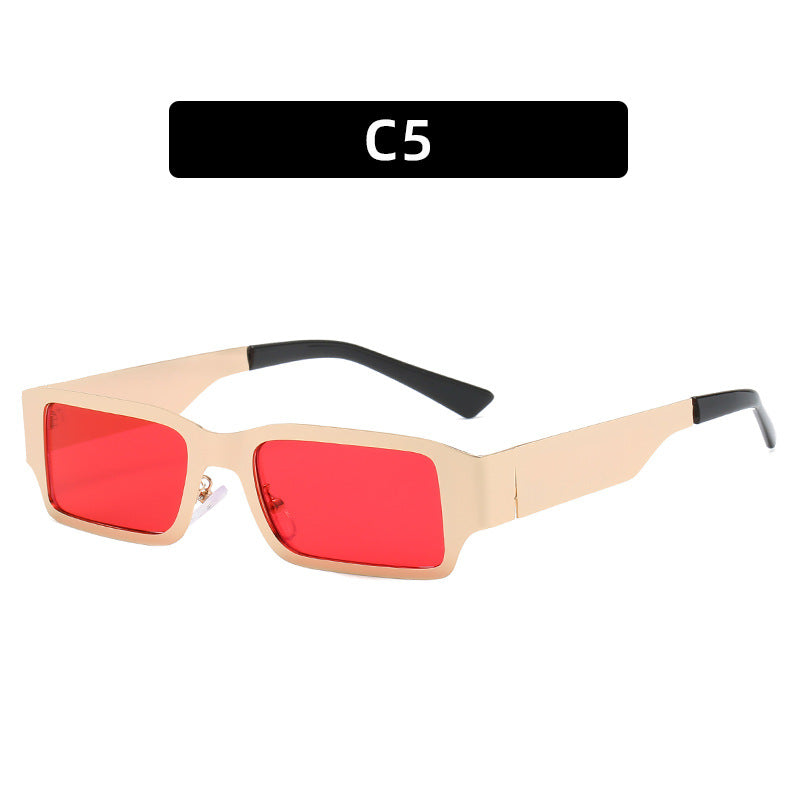 Wholesale PC Fashion Steel Leather Sunglasses
