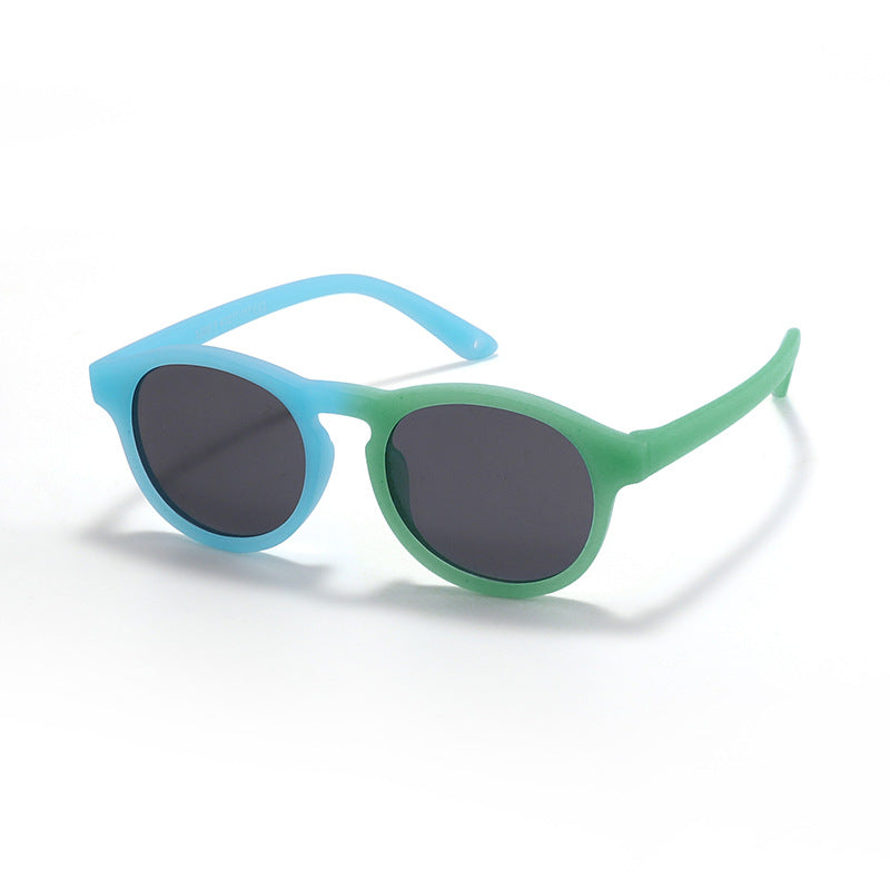 Wholesale Color Changeable Silicone Kids Sunglasses