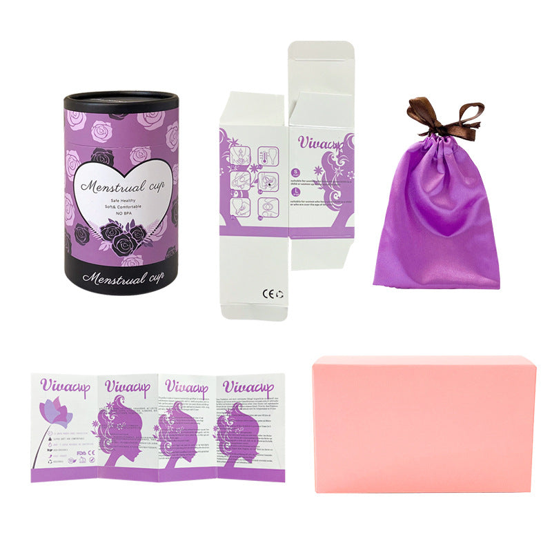 Nueva Copa Menstrual De Cuatro Agujeros De Silicona Al Por Mayor