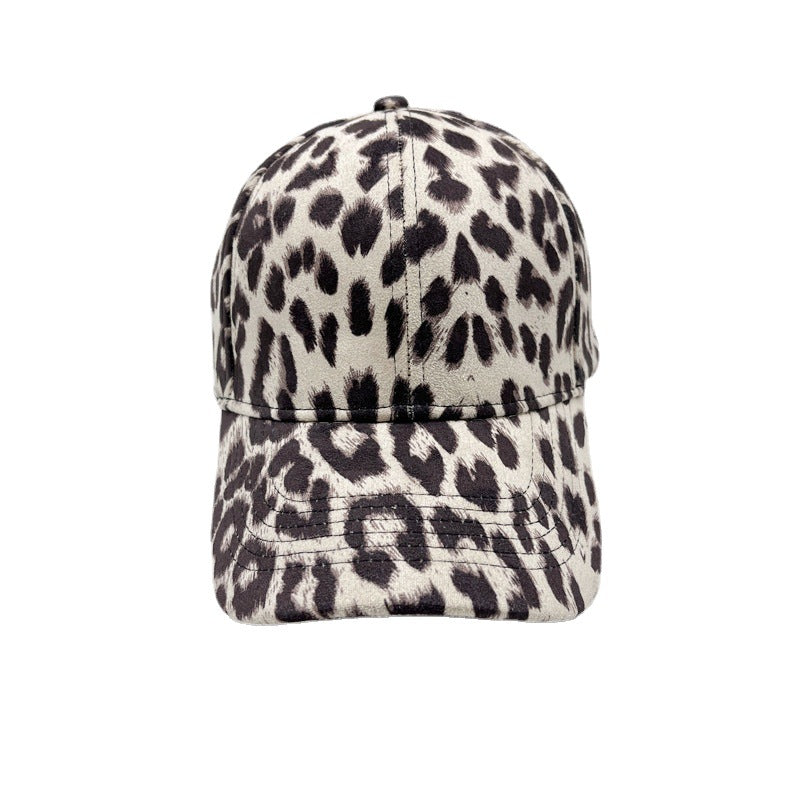 Gorra De Béisbol Grande De Algodón De Leopardo al por mayor