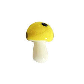 Wholesale 500PCS Colorful Glass Mushroom Beads 10mm*13mm