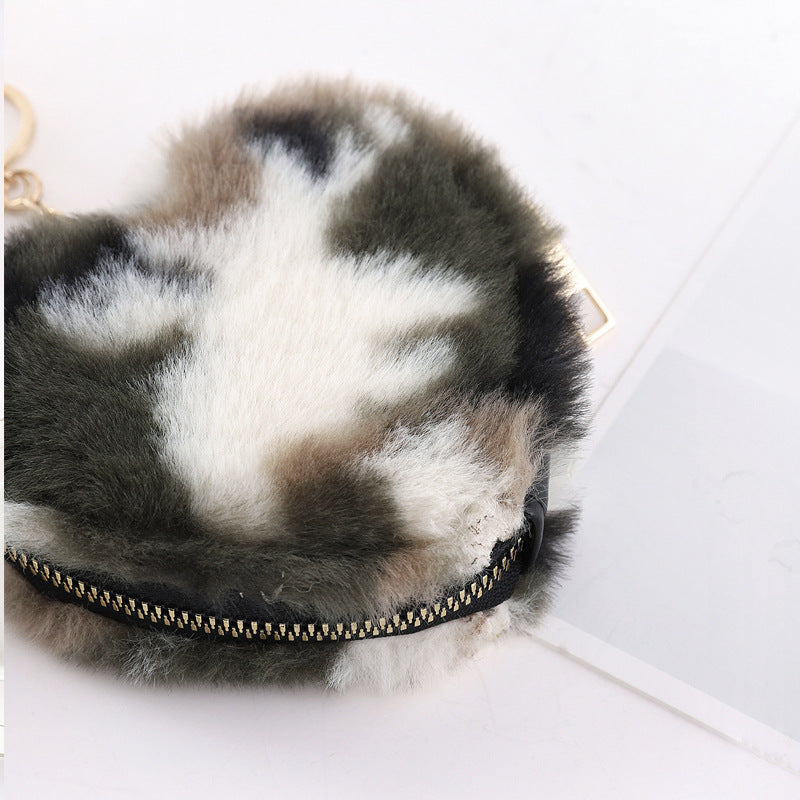 Llaveros De Monedero De Felpa De Corazón al por mayor