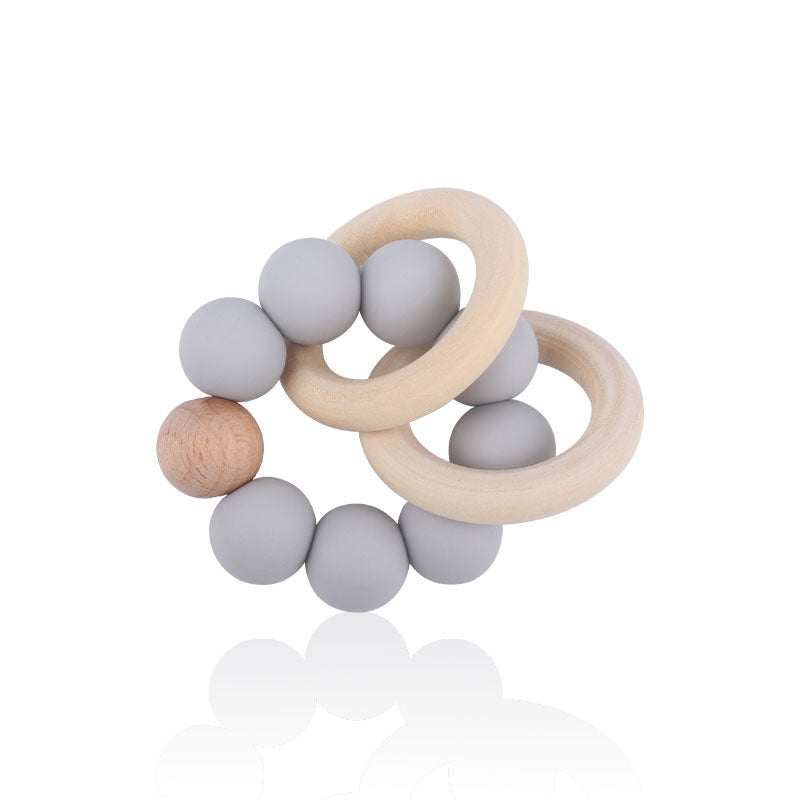 Wholesale Baby Beech Teether Bracelet Baby Supplies