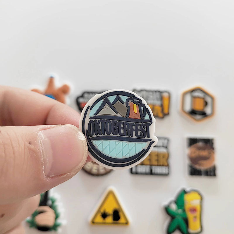 Wholesale 100PCS Cartoon DIY Silicone Shoe Buckle