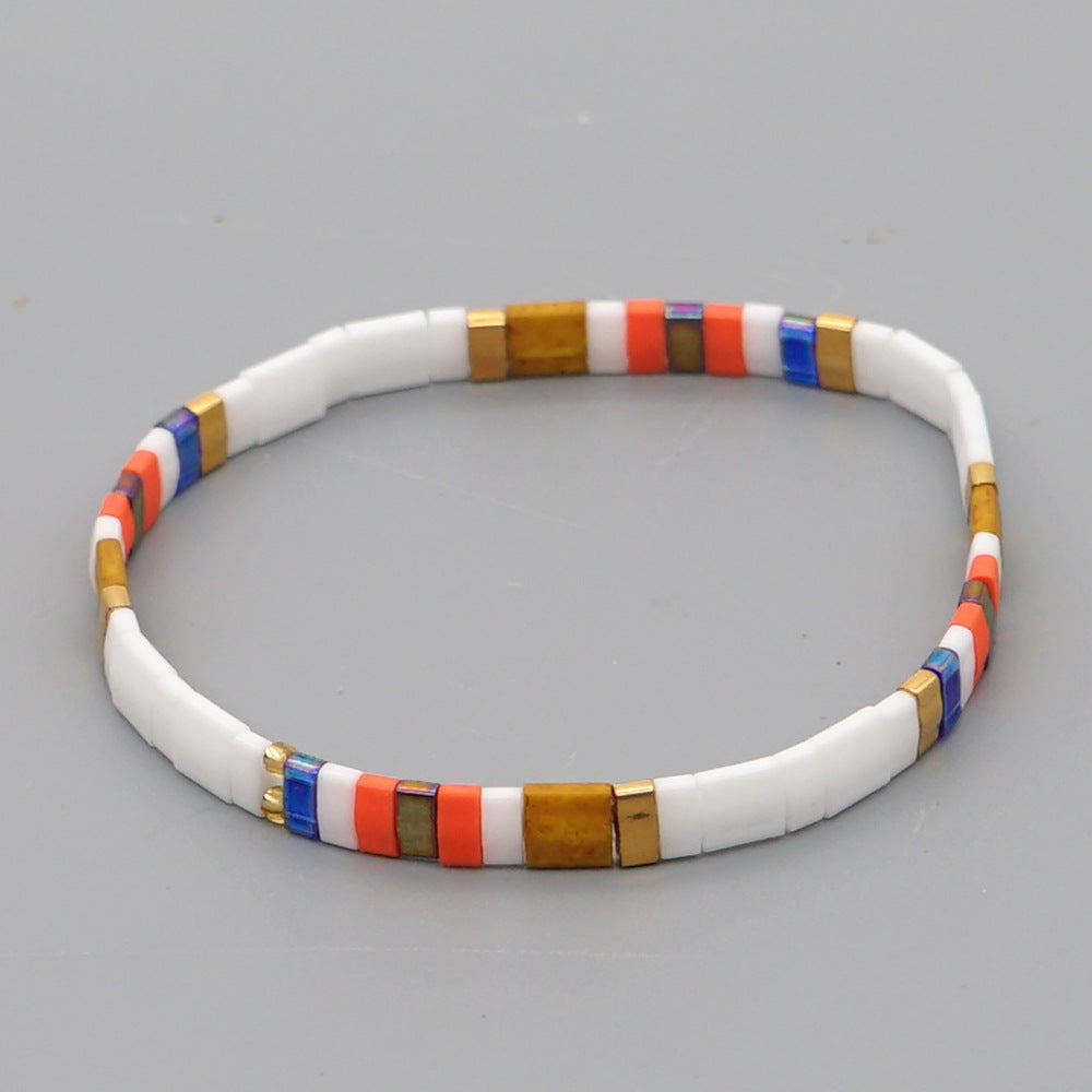 Wholesale Bohemian Ethnic Glass Bracelet