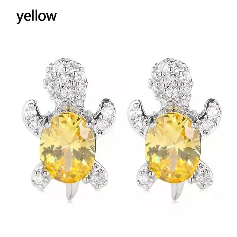 Wholesale Cartoon Turtle Alloy Earrings