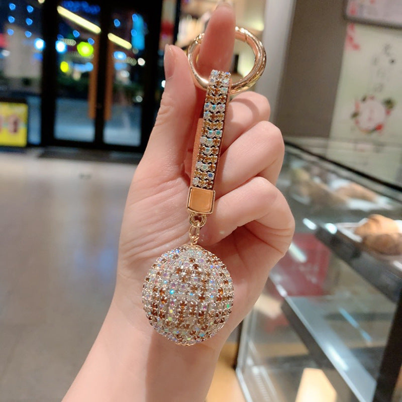 Wholesale Acrylic Diamond Crystal Ball Creative Keychain