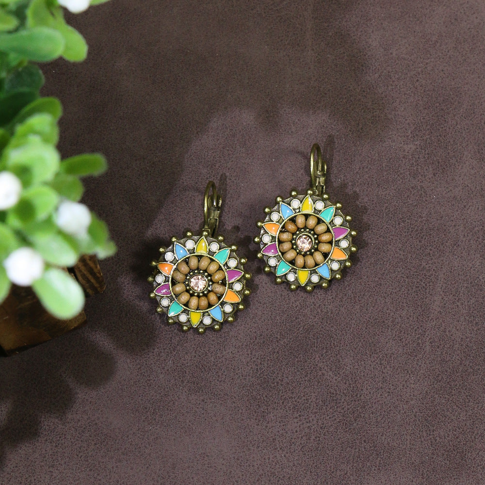 Wholesale Bohemian Hand Made Alloy Earrings
