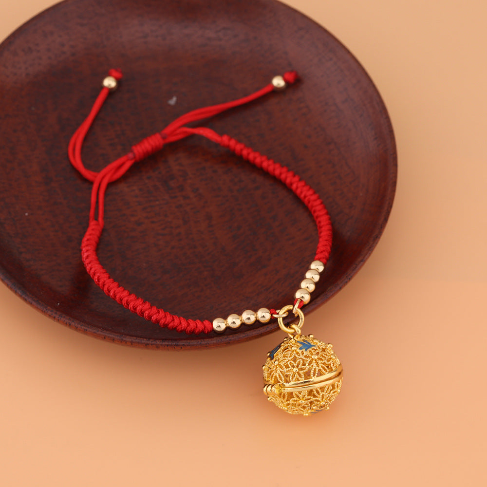 Wholesale Antique Enamel Diffuser Copper Bracelet