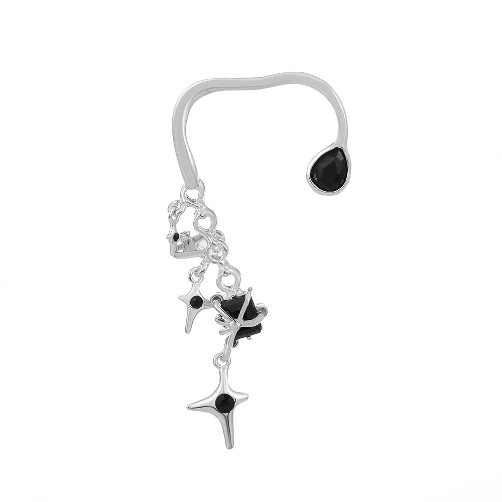 Wholesale Tassels Star Alloy Earrings