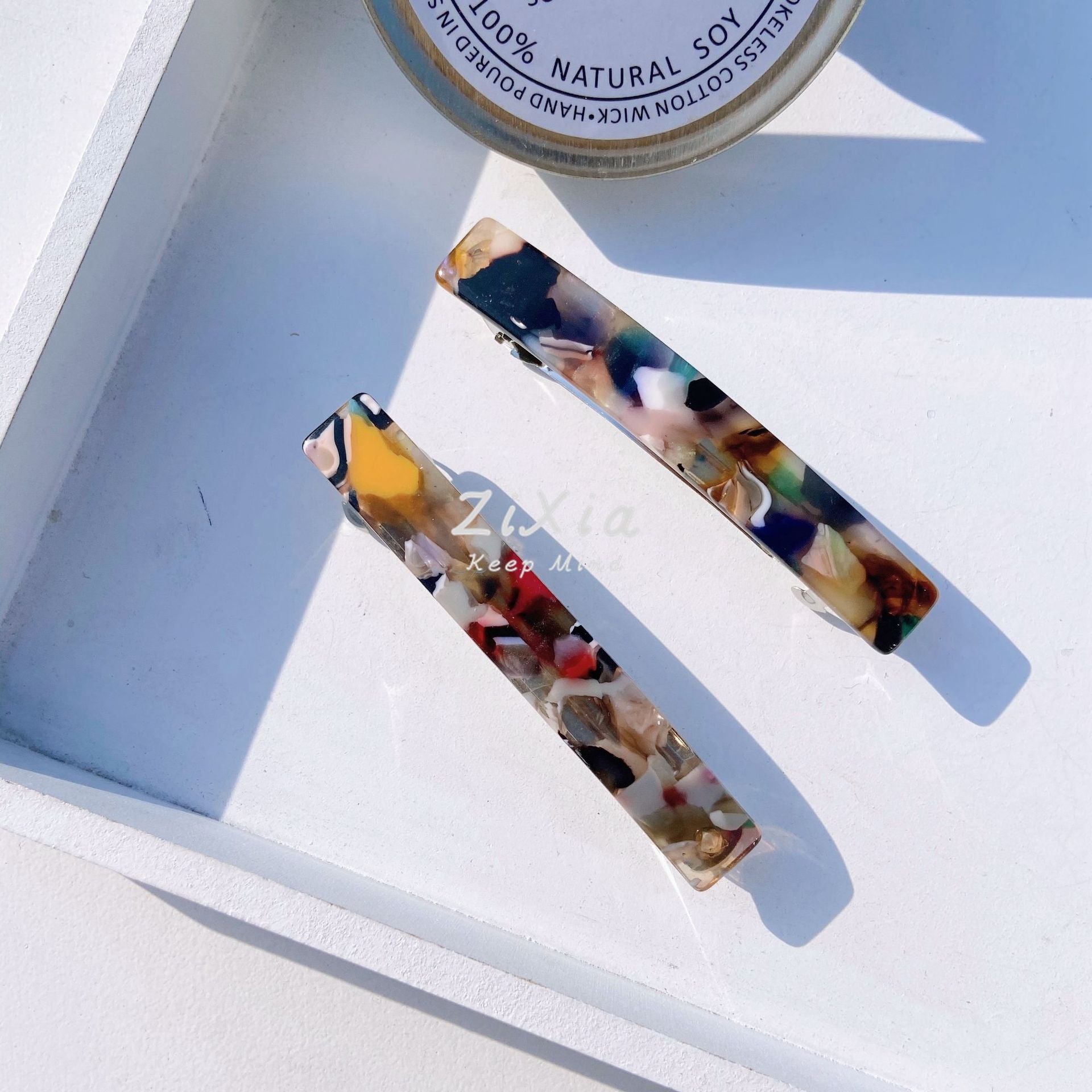 Wholesale French Spring Acetate Hair Clips