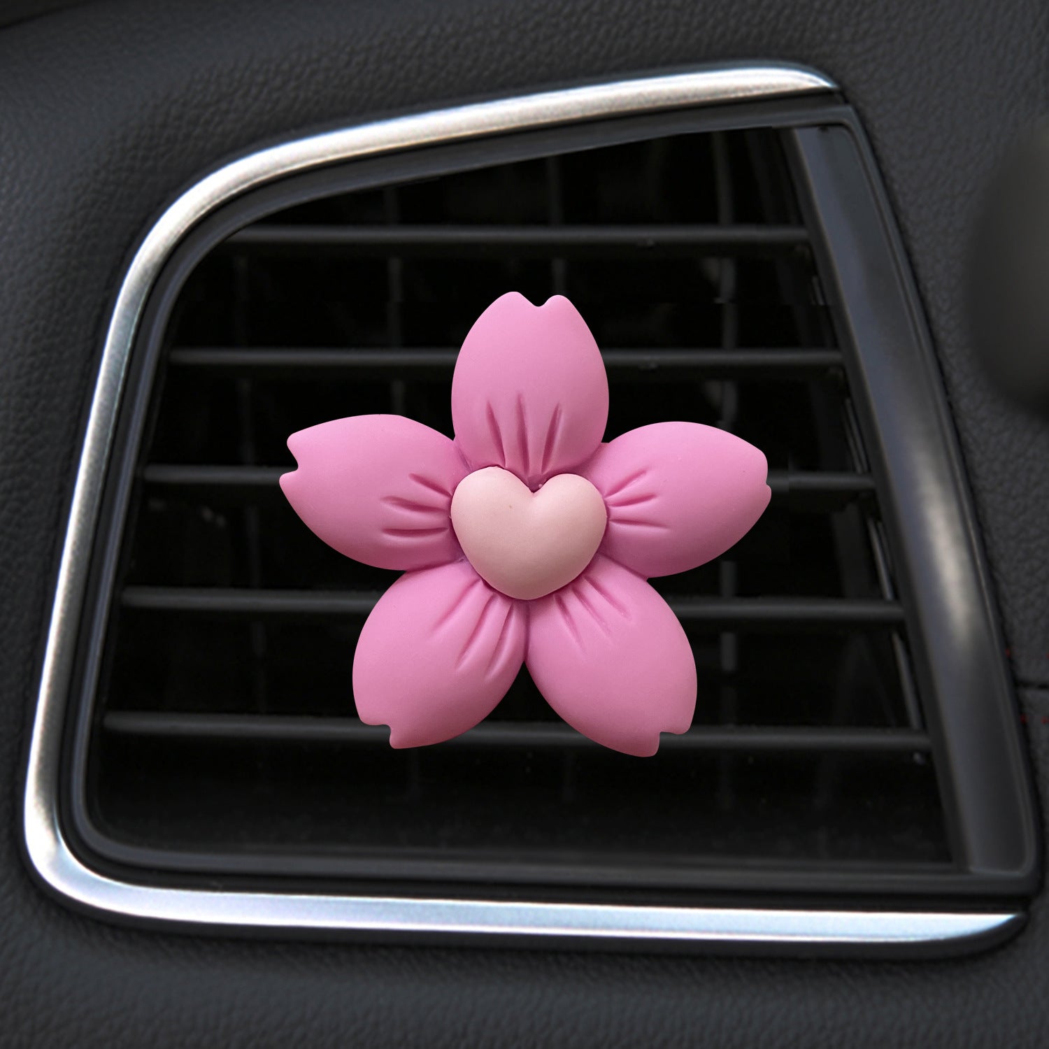Wholesale Candy Color Sunflower Car Aroma Decoration Clip