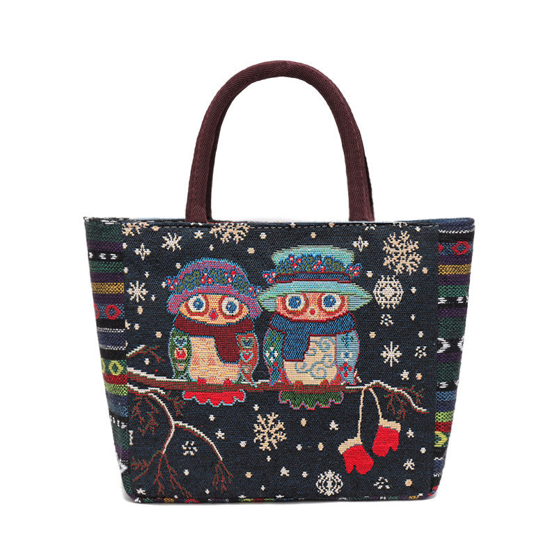 Wholesale Cotton and Linen Canvas Zipper Bag Small Cloth Bag