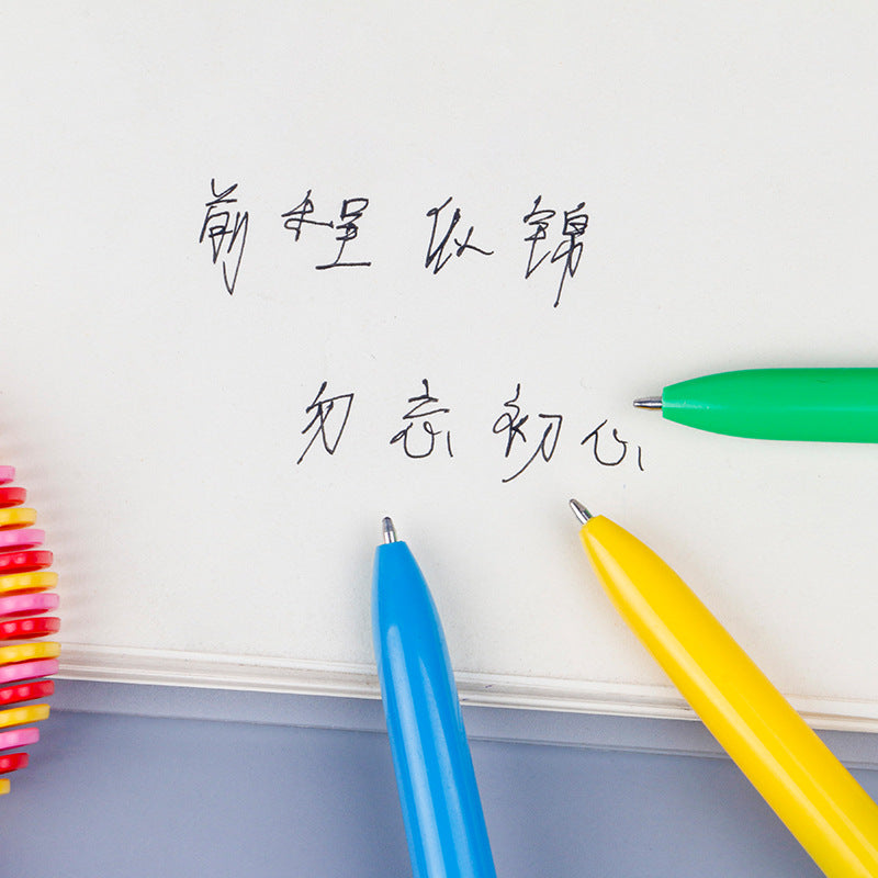 Venta al por mayor Bolígrafo plástico rotatorio del alivio de presión