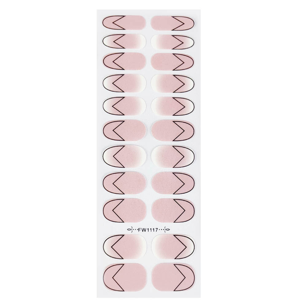 Wholesale Plastic Heart Nail Art Stickers