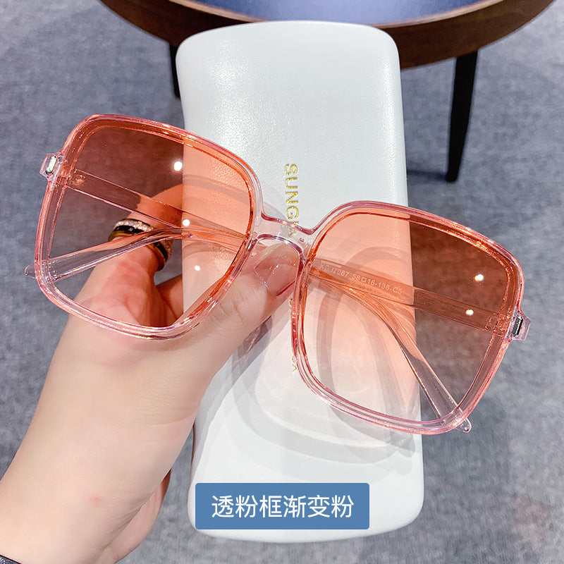 Wholesale PC Rice Nail Big Frame Sunglasses