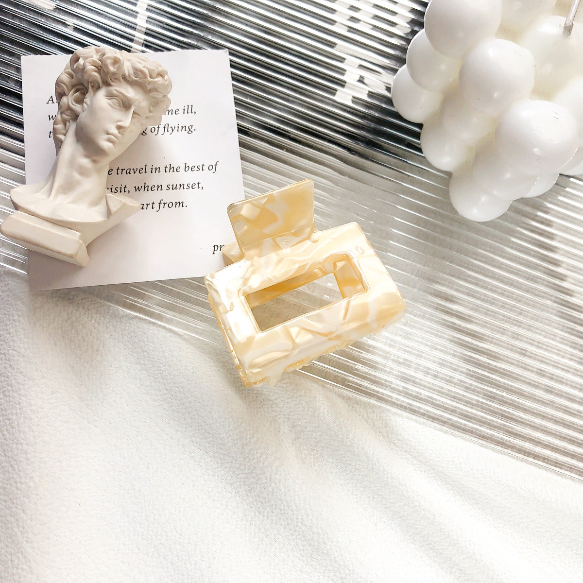 Wholesale Vintage Tortoiseshell Acetate Horsetail Hair Clips