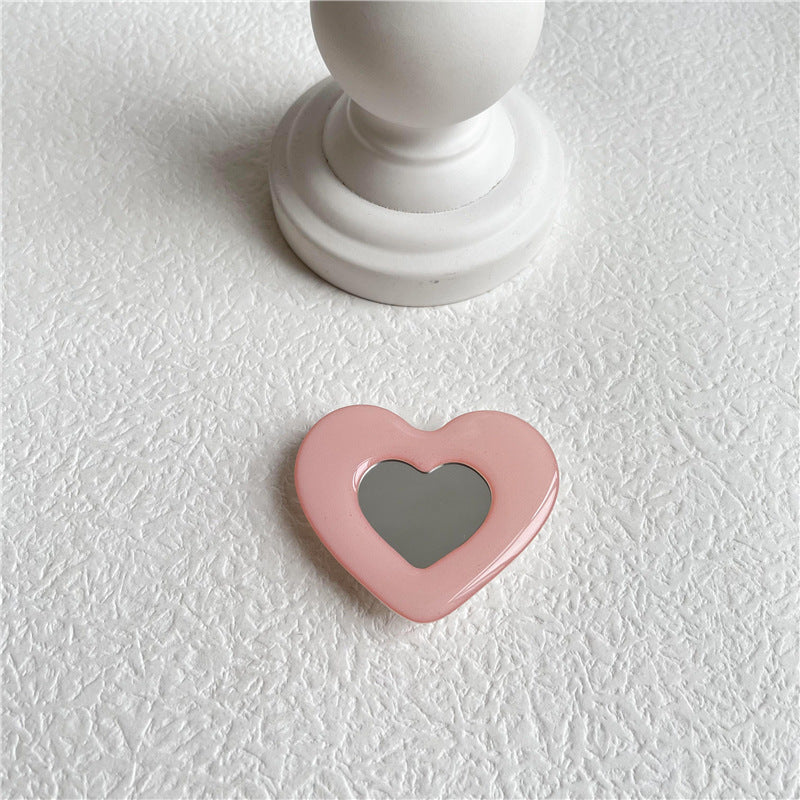 Venta al por mayor Flower Mirror Acrílico Airbag Soporte para teléfono móvil