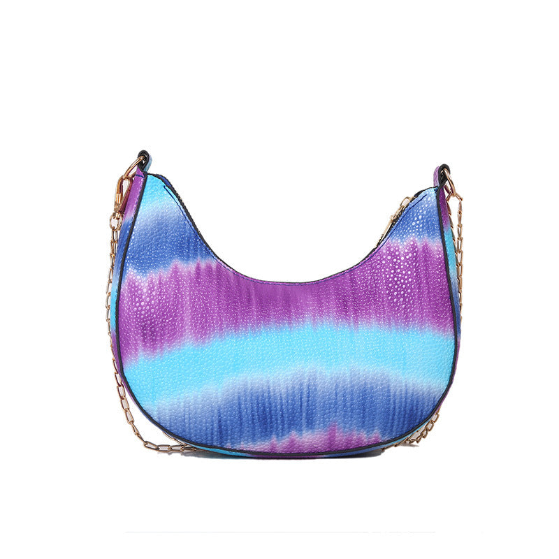 Venta al por mayor Bolsa de sillín de hombro de PU casual