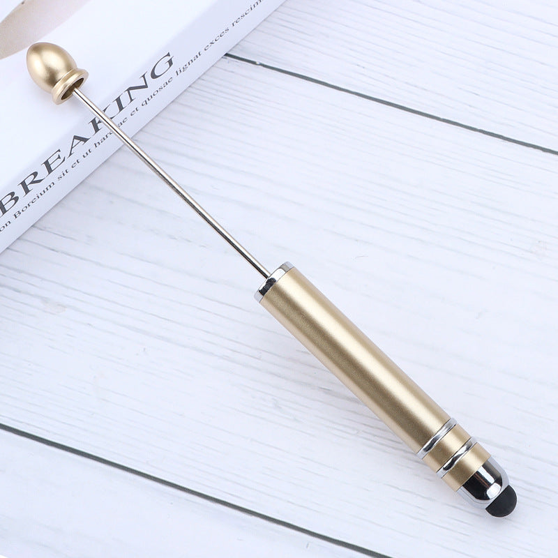 Wholesale Beadable Pnes Colorful Gradient Stylus Pen DIY Plastic Pen