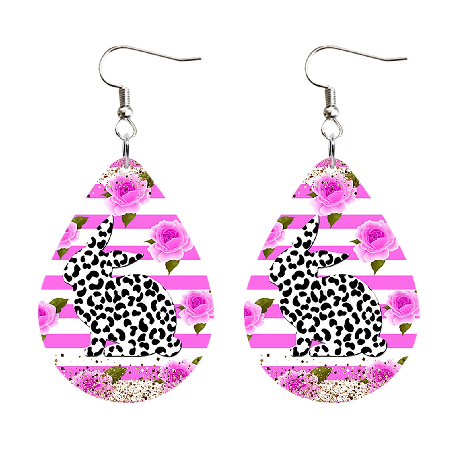 Pendientes De Acrílico De Conejito De Pascua al por mayor