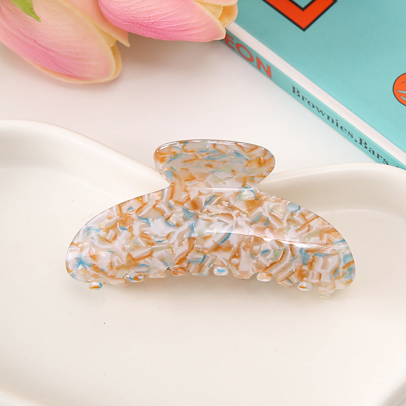 Wholesale Large Floral Acrylic Hair Clips