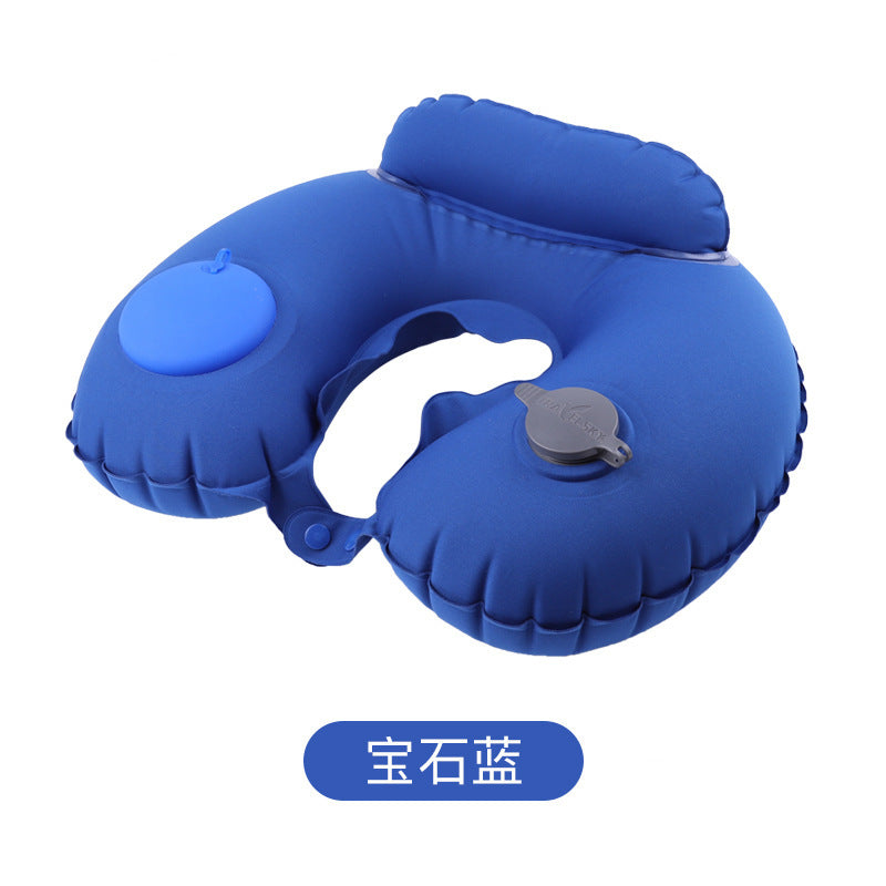 Wholesale Press U Shape Inflatable TPU Neck Protector Pillow