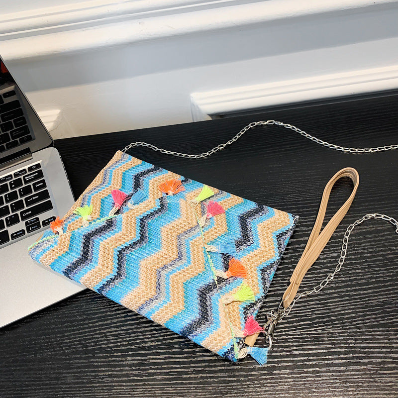 Venta al por mayor Carteras De Borla De Paja