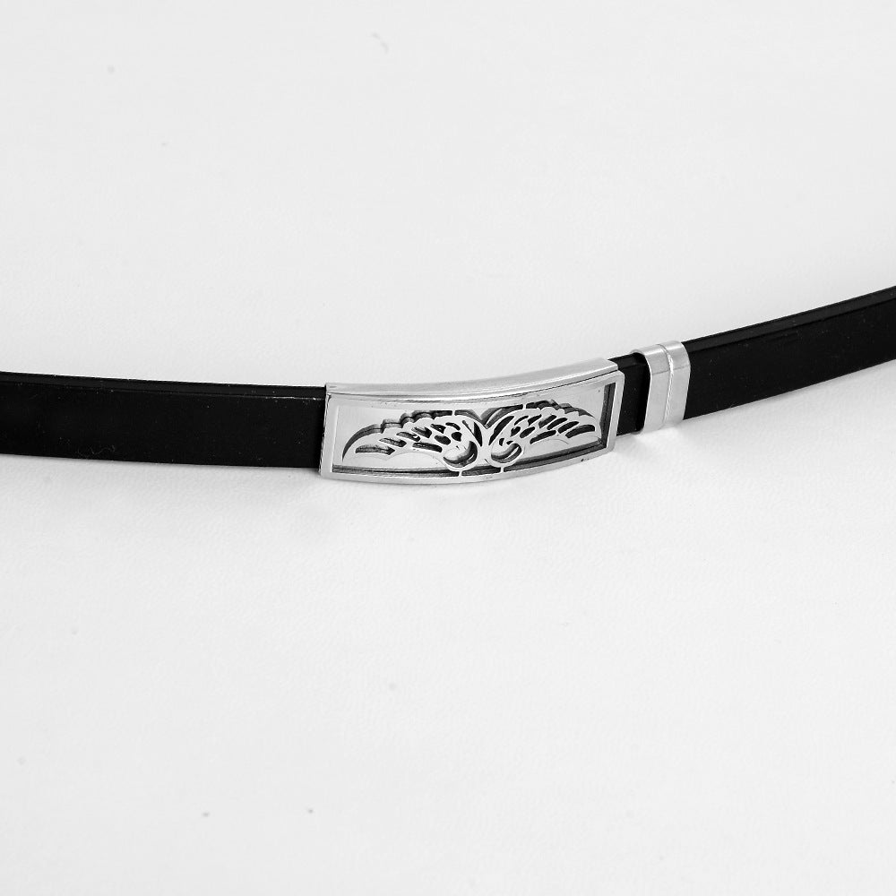 Wholesale Hollow Out Men's Bracelet Stainless Steel