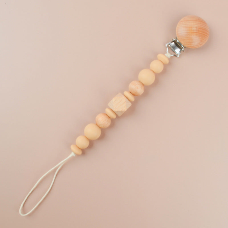 Wholesale Baby Pacifier Anti-drop Chain Silicone Baby Supplies