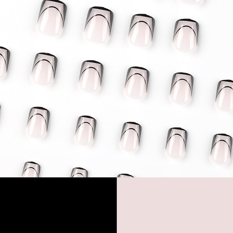 Parches de mejora de uñas cortas de plástico al por mayor