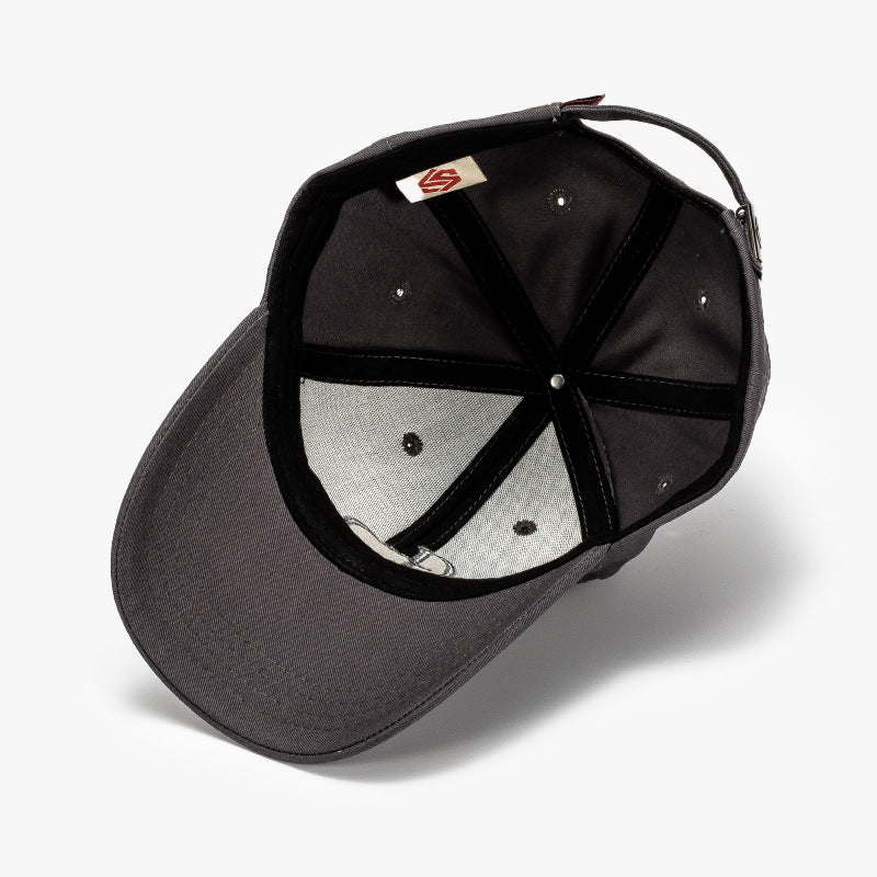 Wholesale Hard Top Letter Embroidered Cotton Caps