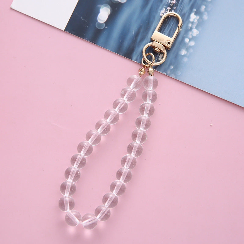 Wholesale Acrylic Pearl Bear Butterfly Keychains