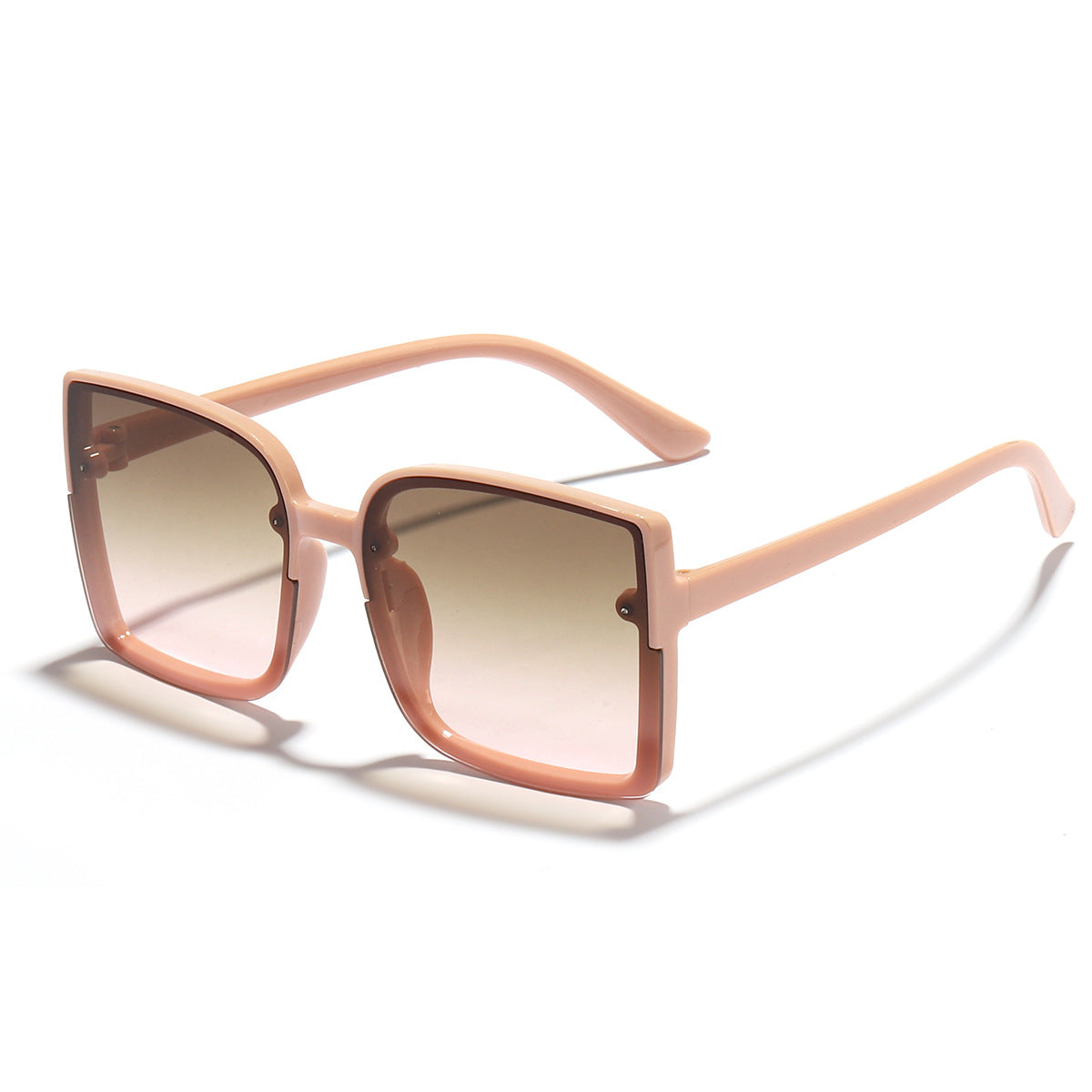 Wholesale PC Square Personality Big Frame Sunglasses