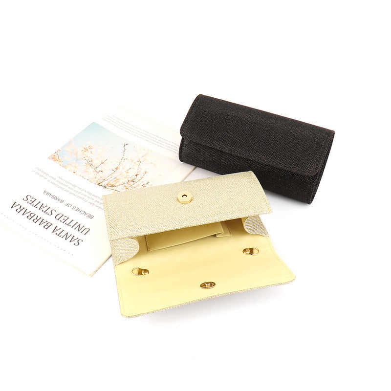 Wholesale Fabric Glitter Acrylic Envelope Party Bag