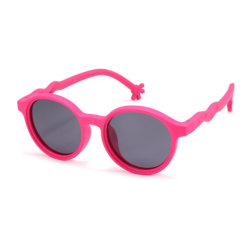Wholesale Round Frame Sunshade Kids Sunglasses