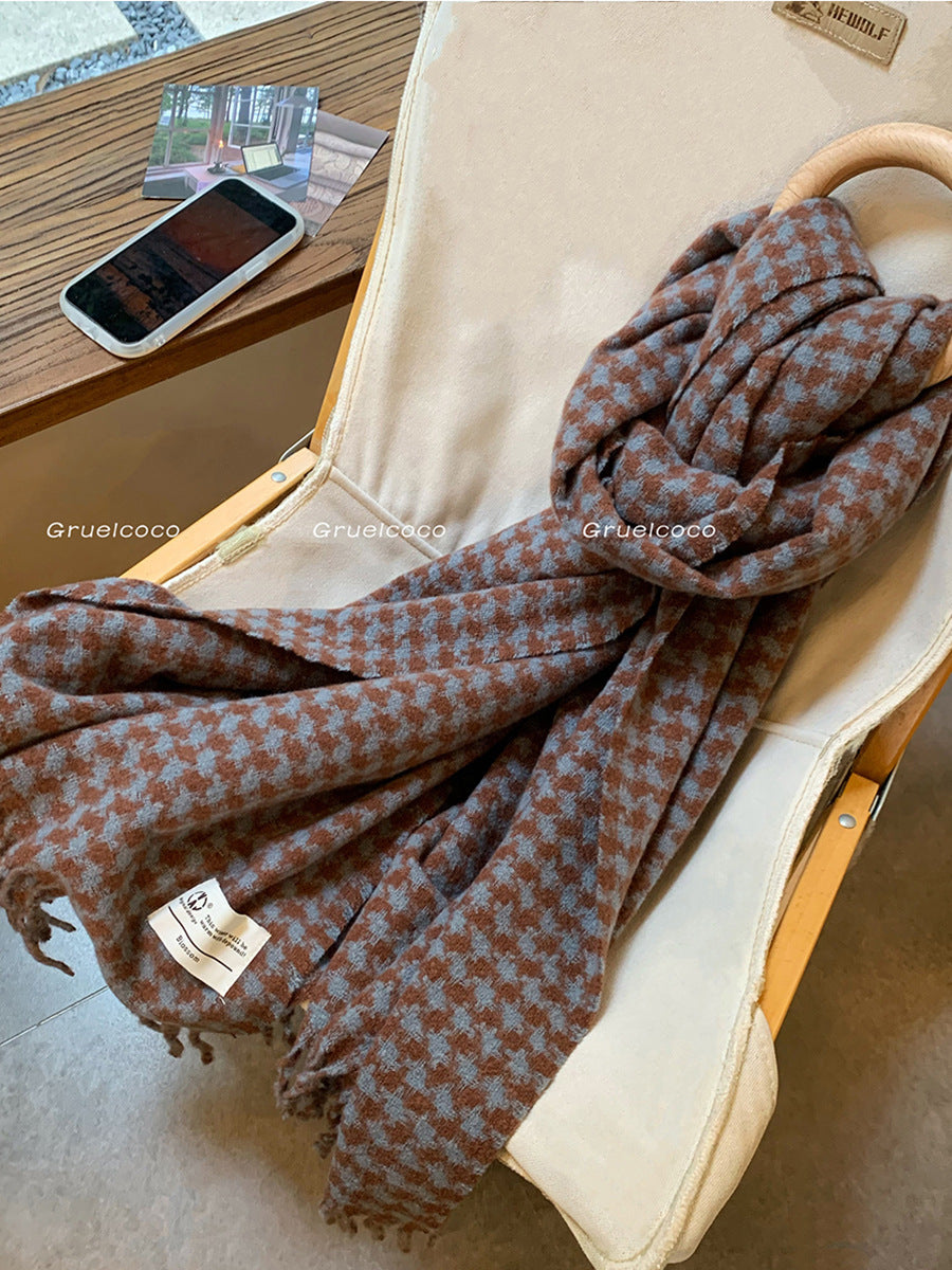 Wholesale Imitation Cashmere Warm Vintage Scarf