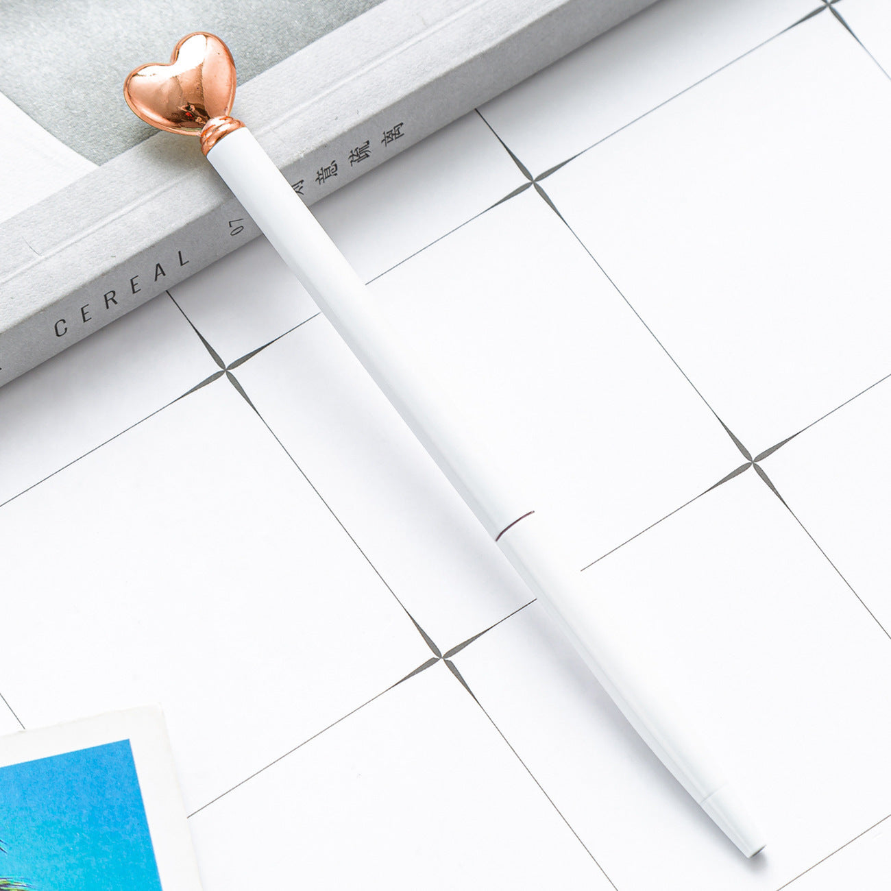 Wholesale Metal Heart Shape Ballpoint Pen