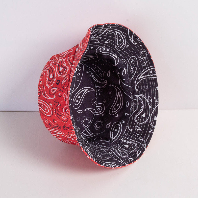 Wholesale Cashew Flower Polyester Bucket Hat