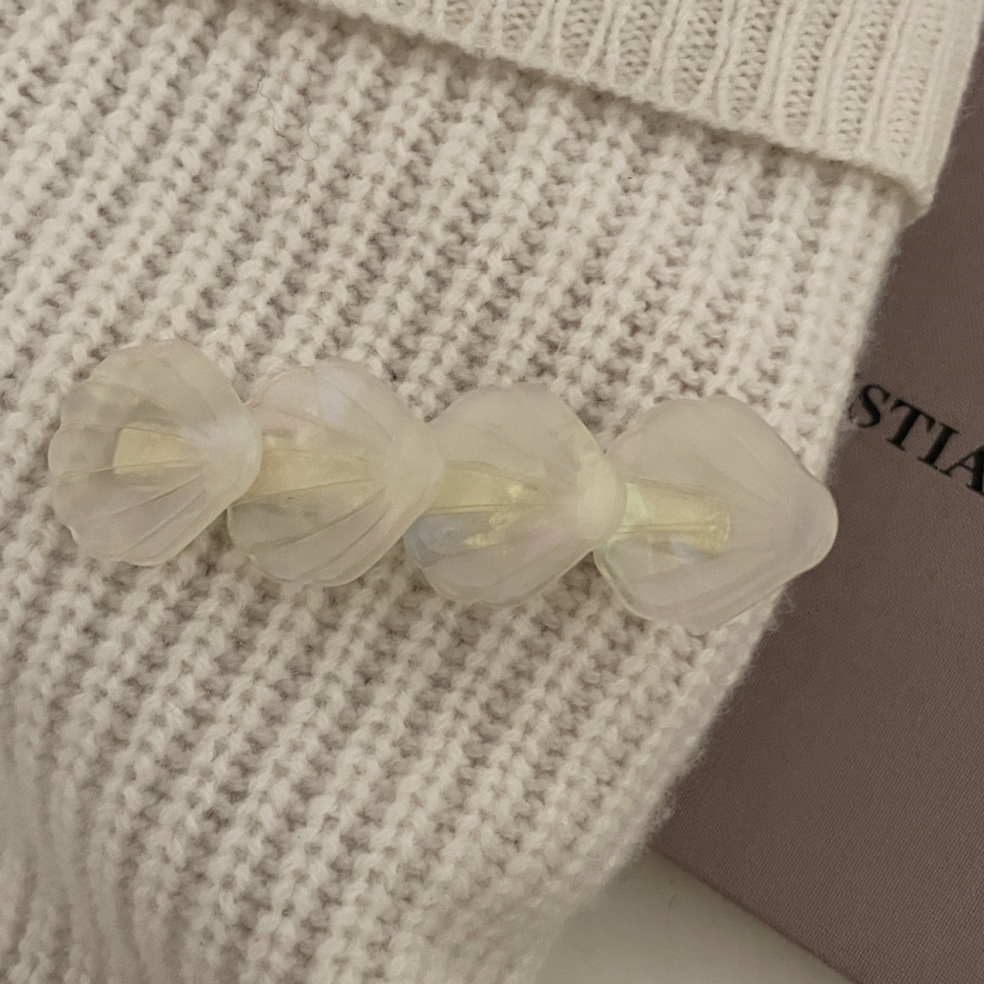 Wholesale Shell Acetate Edge Hair Clips