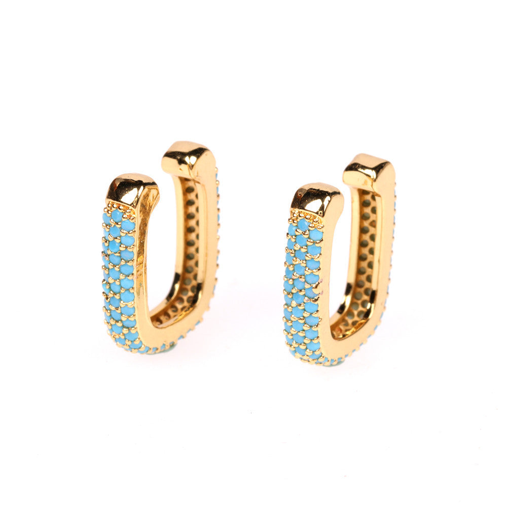 Wholesale U Shaped Ear Cuff Copper Earrings