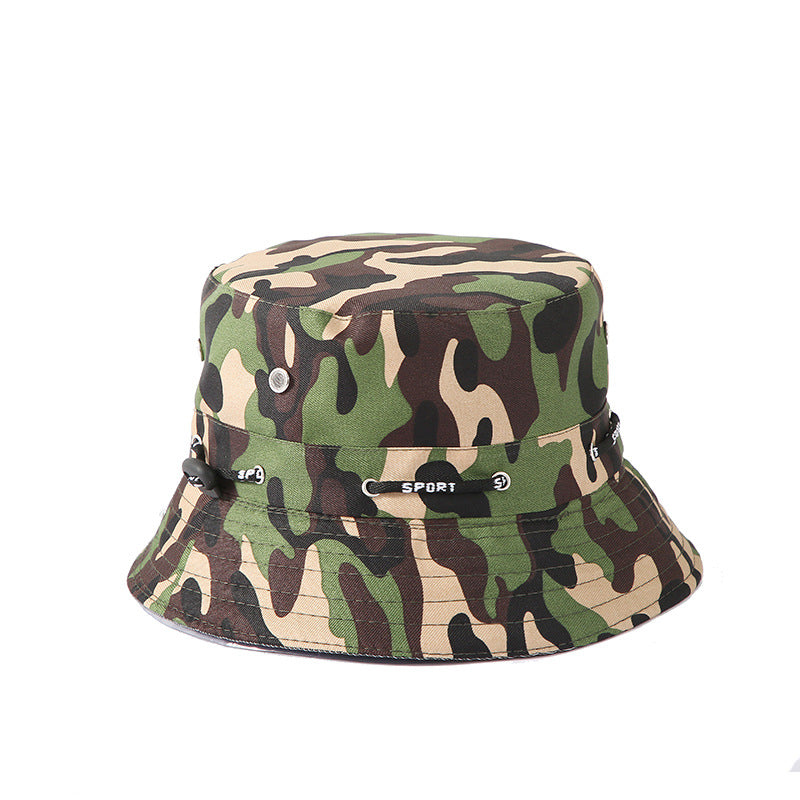 Sombrero de cubo de camuflaje de poliéster de algodón al por mayor